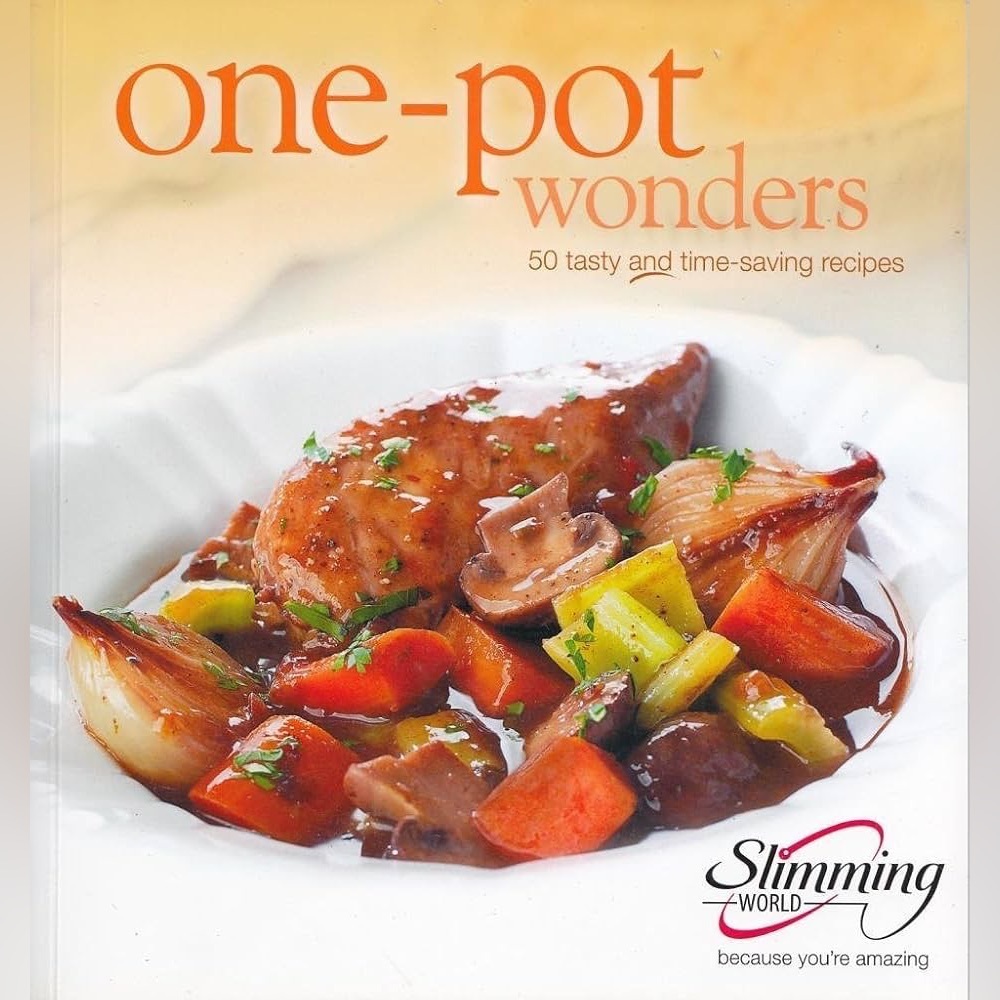One-Pot Wonders Slimming Works 50 Quick Recipe 2008 Vintage Cookbook Collectible